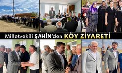 MİLLETVEKİLİ ŞAHİN'DEN KÖY ZİYARETİ