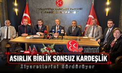 MHP HEYETİ 'ASIRLIK BİRLİK SONSUZ KARDEŞLİK' ZİYARETLERİNİ SÜRDÜRÜYOR