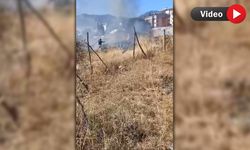 KARABÜK’TE OTLUK ALANDA YANGIN ÇIKTI