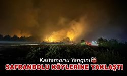 KASTAMONU YANGINI SAFRANBOLU KÖYLERİNE YAKLAŞTI