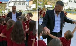 BAŞKAN CIVA OKUL ZİYARETLERİNDE ÖĞRENCİLERLE BULUŞTU