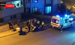TAKSİ İLE MOTOSİKLET ÇARPIŞTI: 1 YARALI