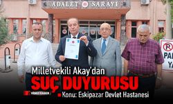 VEKİL AKAY ESKİPAZAR'DAKİ KAMU ZARARINI YARGIYA TAŞIDI