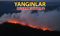 KARABÜK'TEKİ YANGINLAR DEVAM EDİYOR