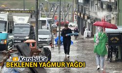 KURAKLIĞIN ARDINDAN KARABÜK’E BEKLENEN YAĞMUR YAĞDI