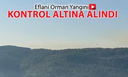 EFLANİ SARAYCIK ORMAN YANGINI KONTROL ALTINA ALINDI
