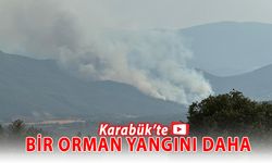 KARABÜK'TE BİR ORMAN YANGINI DAHA BAŞLADI