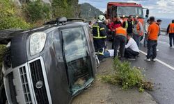 ZONGULDAK'TA YAĞMUR KAZAYI BERABERİNDE GETİRDİ 1 YARALI