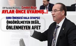 VEKİL AKAY, "AFET DEĞİL, İKTİDARIN İHMALİ"