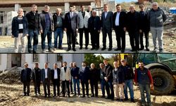 AK PARTİ HEYETİNDEN OVACIK'TA YATIRIM İNCELEMESİ