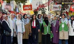TÜRKİYE’NİN 81 İLİNDE KADINLARDAN GAZZE İÇİN SESSİZ HAYKIRIŞ