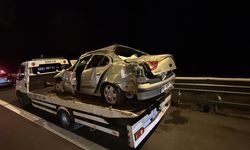 BOLU DAĞI TÜNELİNDE KAZA 1'İ AĞIR 3 YARALI