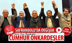 SAFRANBOLU'DA DEĞİŞİM: YENİ İLÇE BAŞKANI CUMHUR ONKARDEŞLER