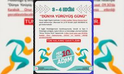 KARABÜK’TE DÜNYA YÜRÜYÜŞ GÜNÜ ETKİNLİĞİ DÜZENLENECEK