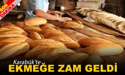 KARABÜK'TE EKMEĞE ZAM GELDİ