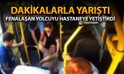 FENALAŞAN YOLCUYU HASTANEYE YETİŞTİRDİ