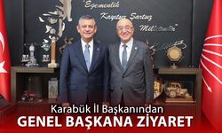 CHP İL BAŞKANI VEDAT YAŞAR'DAN ÖZGÜR ÖZEL'E ZİYARET