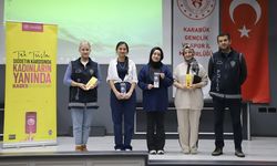 KARABÜK'TE KADINA ŞİDDETE KARŞI MÜCADELE EĞİTİMİ VERDİ