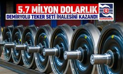 KARDEMİR 5.7 MİLYON DOLARLIK DEMİRYOLU TEKER SETİ İHALESİNİ KAZANDI