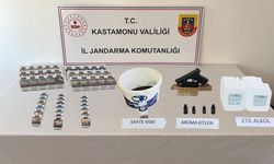 KASTAMONU'DA SAHTE ALKOL OPERASYONU 6 GÖZALTI
