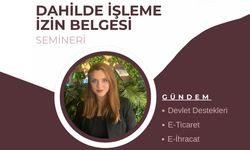KARABÜK TSO’DA “DAHİLDE İŞLEME İZİN BELGESİ” SEMİNERİ DÜZENLENECEK