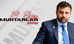 MİLLETVEKİLİ ŞAHİN'DEN 19 EKİM MUHTARLAR GÜNÜ MESAJI