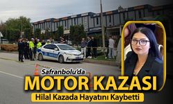 SAFRANBOLU'DA MOTOR KAZASI: 1 ÖLÜ