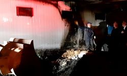 MUDURNU'DA TAVUK ÇİFTLİĞİNDE YANGIN