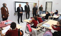 İL MÜDÜRÜ AKBAŞ'TAN BELEN İLK ORTA OKULUNU ZİYARET