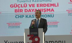 CHP GENEL BAŞKANI ÖZGÜR ÖZEL KASTAMONU İL KONGRESİ'NE KATILDI