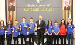 "127 PARLAYAN YILDIZ" VALİ YAVUZ İLE BULUŞTU