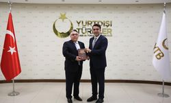 REKTÖR ÖZÖLÇER'DEN YTB BAŞKANINA ZİYARET