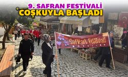 9. SAFRAN FESTİVALİ COŞKUYLA BAŞLADI