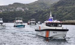 AMASRA'DA SAHİL GÜVENLİK'TEN 29 EKİM GÖSTERİSİ