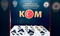 KARABÜK'TE SİLAH OPERASYONU