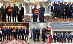 TASKK HEYETİNDEN KARABÜK ASKF'YE ZİYARET