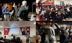 BİLSEM ÖĞRENCİLERİ UZAY HAFTASI'NDA GÖKYÜZÜNÜ KEŞFETTİ