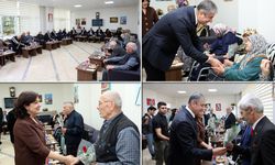 VALİ YAVUZ VE EŞİNDEN HUZUREVİ ZİYARETİ