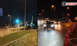 SAFRANBOLU-KARABÜK İSTİKAMETİ TRAFİĞE KAPATILDI