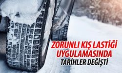 KIŞ LASTİĞİ ZORUNLULUĞUNDA TARİHLER DEĞİŞTİ SÜRE UZADI