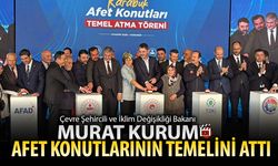 BAKAN KURUM KARABÜK'TE AFET KONUTLARININ TEMELİNİ ATTI