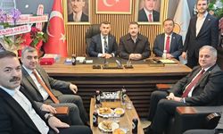 AK PARTİ HEYETİNDEN İLÇE BAŞKANLIĞI ZİYARETİ