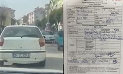 BOLU'DA ARAÇTAN BROŞÜR FIRLATAN KİŞİ CEZA YEDİ