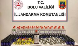 BOLU'DA KAÇAK İÇKİ OPERASYONU 2 ŞÜPHELİ YAKALANDI