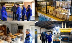 BOLU'DA ZABITALAR EKMEK FIRINLARINI DENETLEDİ