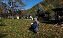 CADI KAZANI ŞELALESİNDE SONBAHAR GÜZELLİĞİ