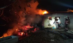 ÇANKIRI'DA YANGIN: EV KULLANILAMAZ HALE GELDİ