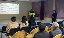 BOLU'DA GÜVENLİ SÜRÜŞ BİLGİLENDİRMESİ YAPILDI