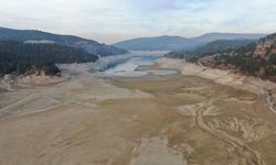 KARAÇOMAK BARAJI'NDA SU SEVİYESİ YÜZDE 10'A KADAR DÜŞTÜ