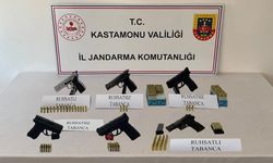 KASTAMONU'DA HAVAYA ATEŞ AÇAN 6 KİŞİ YAKALANDI